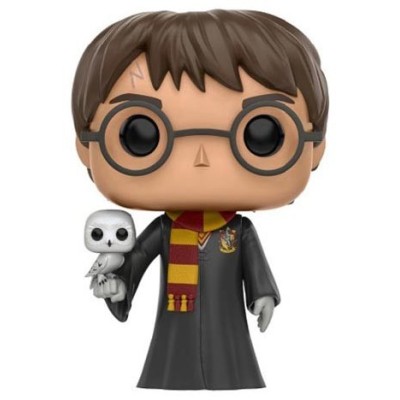 FUNKO POP! HARRY POTTER - HARRY WITH HEDWIG BOBBLE HEAD KNOCKER FIGURE FUNKO