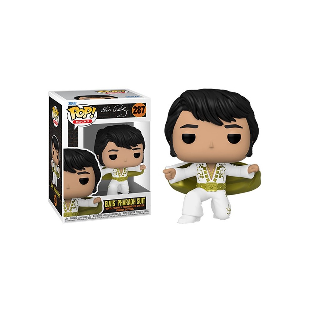 FUNKO POP! ELVIS PRESLEY PHARAOH SUIT BOBBLE HEAD KNOCKER FIGURE FUNKO