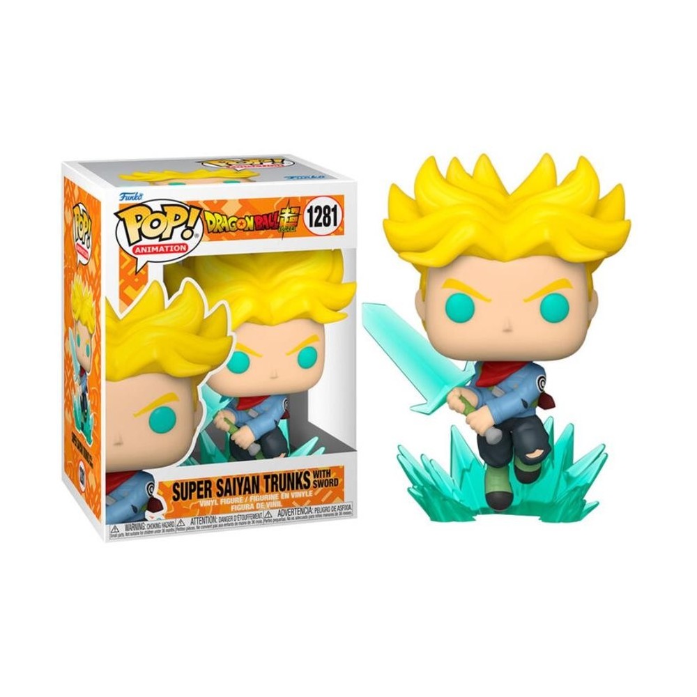 FUNKO POP! DRAGON BALL SUPER - SUPER SAIYAN TRUNKS WITH SWORD FIGURE FUNKO