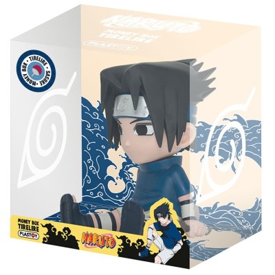 NARUTO UCHIHA SASUKE BANK SALVADANAIO FIGURE PLASTOY