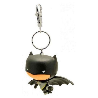JUSTICE LEAGUE BATMAN CHIBI PVC KEYCHAIN PORTACHIAVI KEYRING PLASTOY