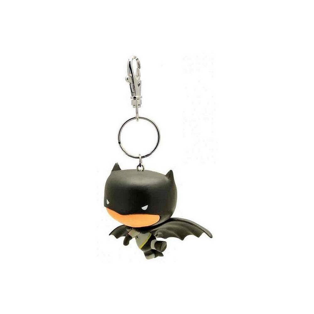 JUSTICE LEAGUE BATMAN CHIBI PVC KEYCHAIN PORTACHIAVI KEYRING PLASTOY