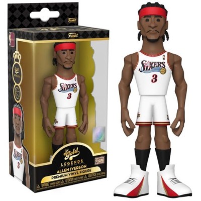 FUNKO GOLD LEGENDS NBA ALLEN IVERSON PREMIUM VINYL FIGURE FUNKO