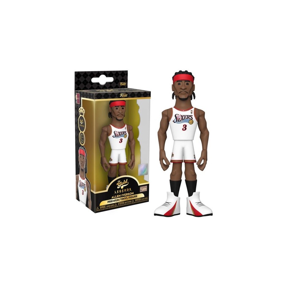 FUNKO FUNKO GOLD LEGENDS NBA ALLEN IVERSON PREMIUM VINYL FIGURE