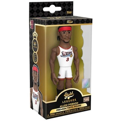 FUNKO FUNKO GOLD LEGENDS NBA ALLEN IVERSON PREMIUM VINYL FIGURE