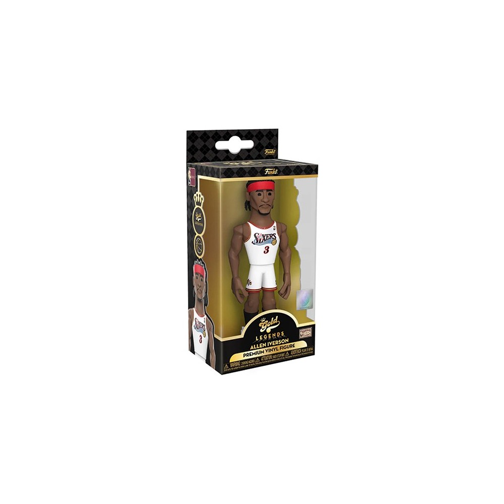 FUNKO FUNKO GOLD LEGENDS NBA ALLEN IVERSON PREMIUM VINYL FIGURE