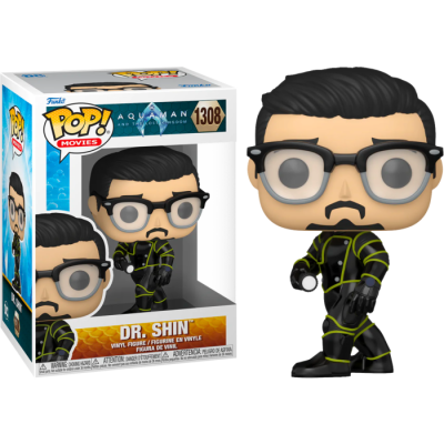 FUNKO FUNKO POP! AQUAMAN AND THE LOST KINGDOM - DR. SHIN BOBBLE HEAD KNOCKER FIGURE