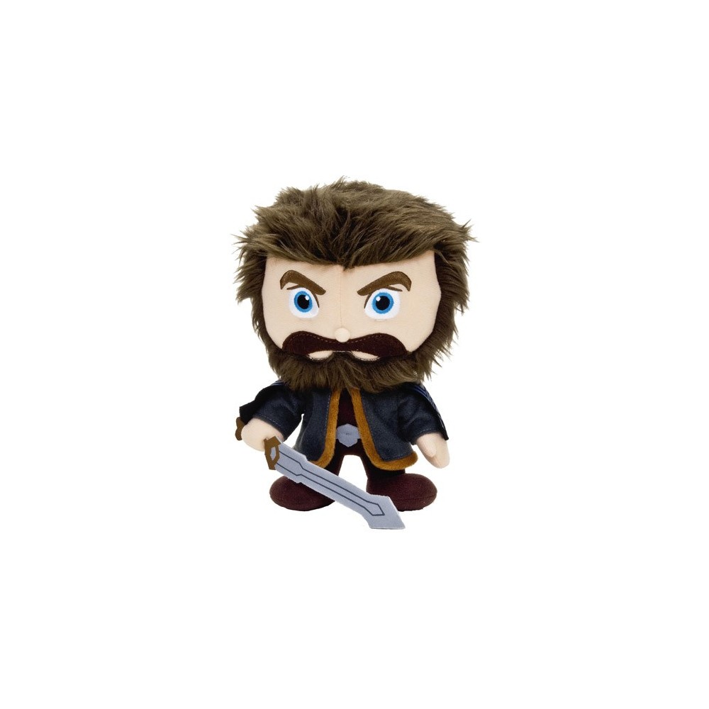 JOY TOY LOTR THE HOBBIT - THORIN OAKENSHIELD 25CM PLUSH FIGURE