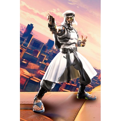STREET FIGHTER 5 RASHID S.H. FIGUARTS ACTION FIGURE BANDAI