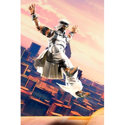 STREET FIGHTER 5 RASHID S.H. FIGUARTS ACTION FIGURE BANDAI