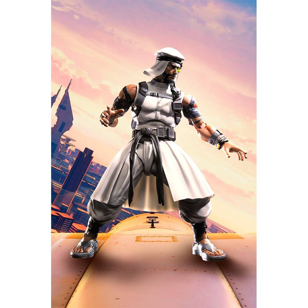 STREET FIGHTER 5 RASHID S.H. FIGUARTS ACTION FIGURE BANDAI
