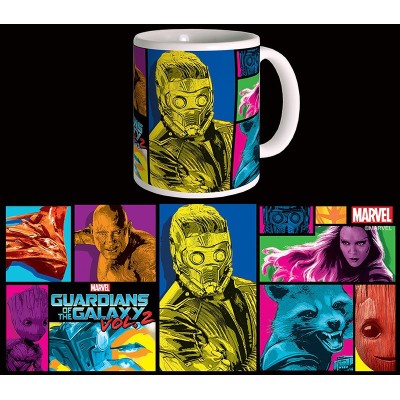 GUARDIANS OF THE GALAXY VOL.2 COLORS MUG TAZZA IN CERAMICA SEMIC