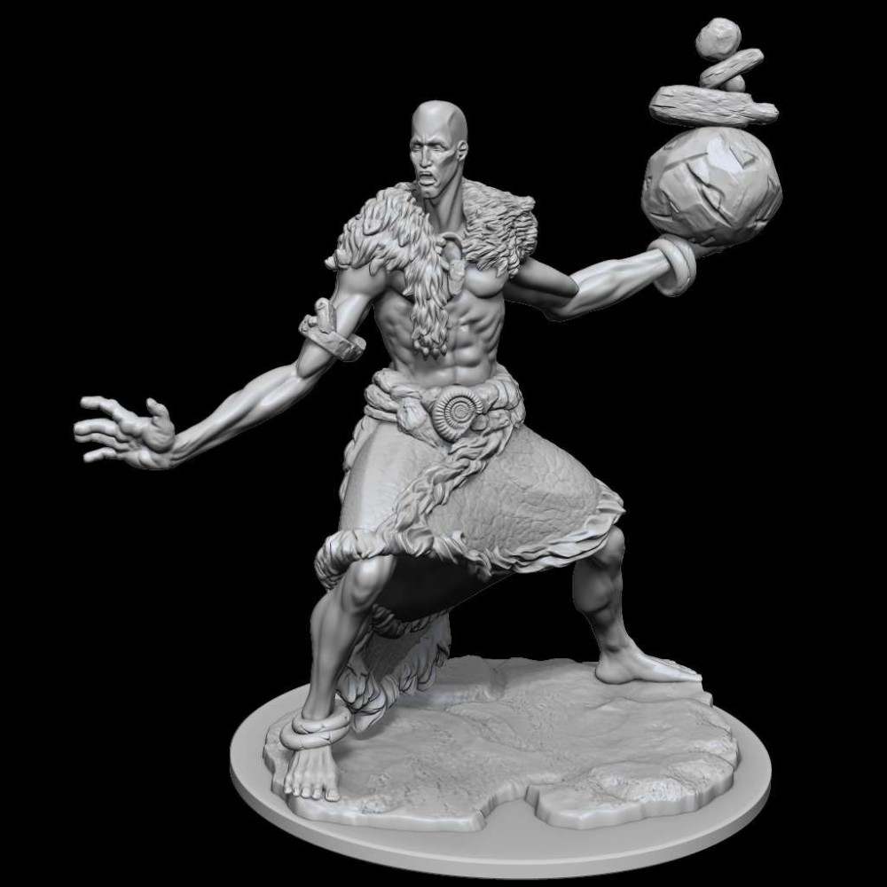 DUNGEONS AND DRAGONS FRAMEWORKS STONE GIANT MODEL KIT MINIATURE FIGURE WIZKIDS