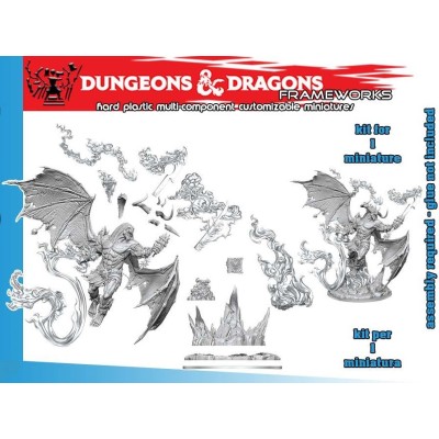 DUNGEONS AND DRAGONS FRAMEWORKS BALOR MODEL KIT MINIATURE FIGURE WIZKIDS