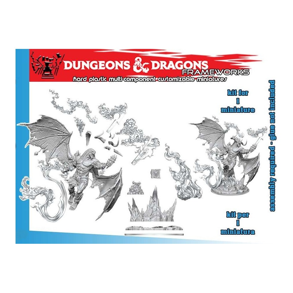 DUNGEONS AND DRAGONS FRAMEWORKS BALOR MODEL KIT MINIATURE FIGURE WIZKIDS