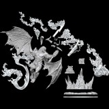 DUNGEONS AND DRAGONS FRAMEWORKS BALOR MODEL KIT MINIATURE FIGURE WIZKIDS