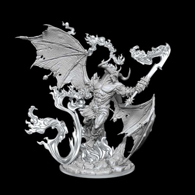 DUNGEONS AND DRAGONS FRAMEWORKS BALOR MODEL KIT MINIATURE FIGURE WIZKIDS