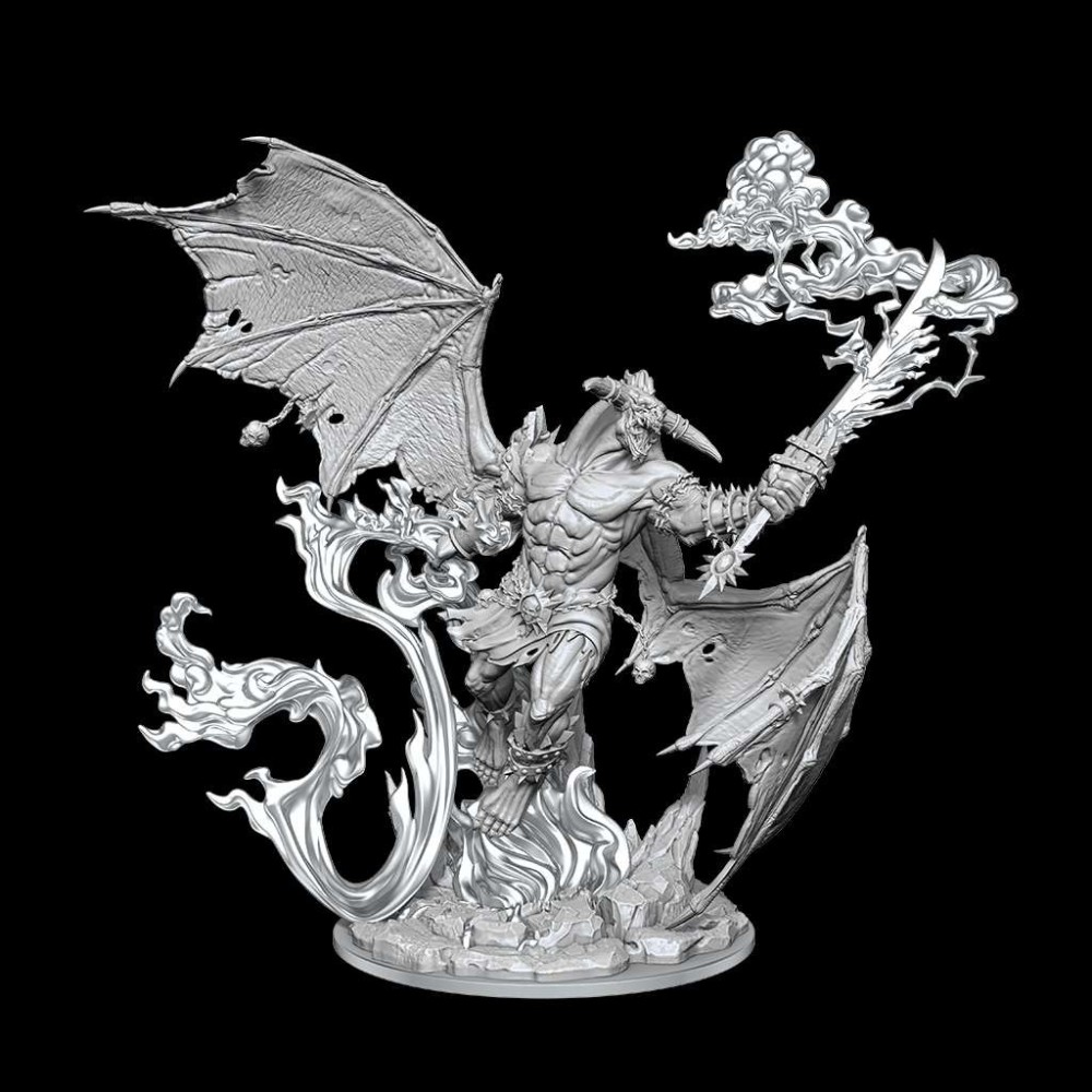 DUNGEONS AND DRAGONS FRAMEWORKS BALOR MODEL KIT MINIATURE FIGURE WIZKIDS