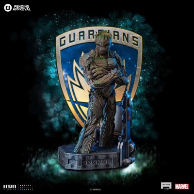 IRON STUDIOS GUARDIANS OF THE GALAXY VOL 3 GROOT ART SCALE 1/10 STATUE FIGURE