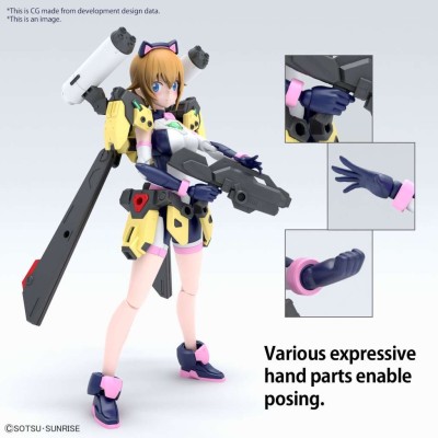 FIGURE RISE STANDARD AVATAR FUMINA MODEL KIT ACTION FIGURE BANDAI