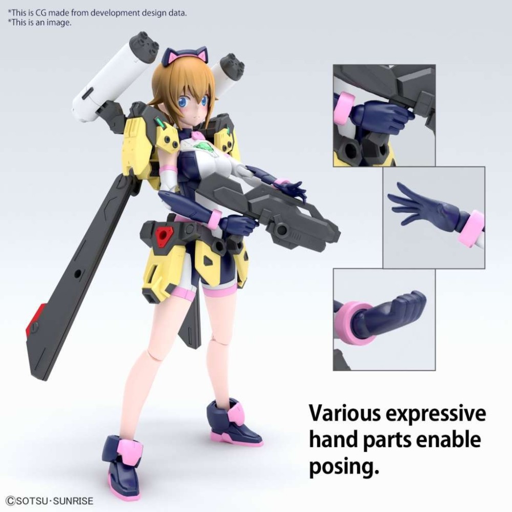 FIGURE RISE STANDARD AVATAR FUMINA MODEL KIT ACTION FIGURE BANDAI