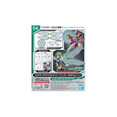 CUSTOMIZE MATERIAL CYBER EFFECT/MULTI-JOINT MODEL KIT AND FIGURE BANDAI