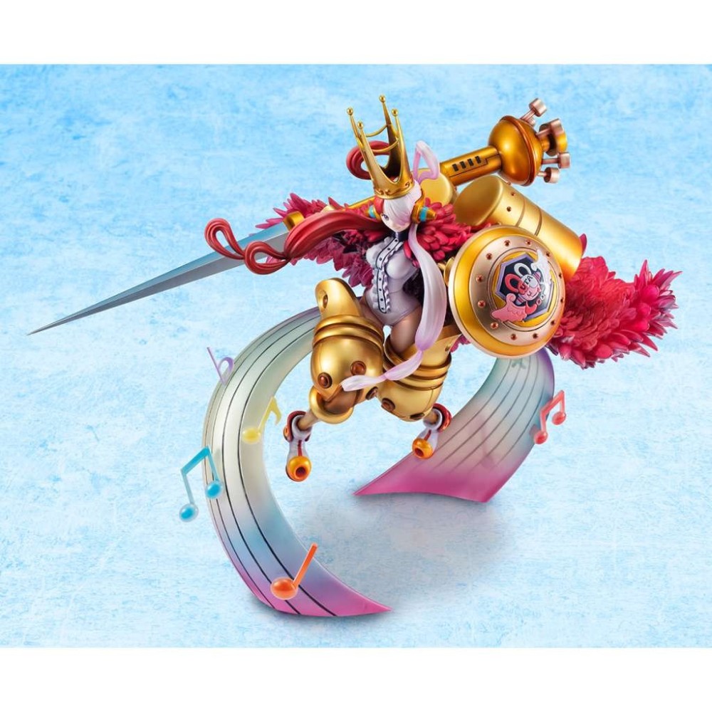 MEGAHOUSE ONE PIECE RED P.O.P. MAXIMUM UTA STATUE FIGURE