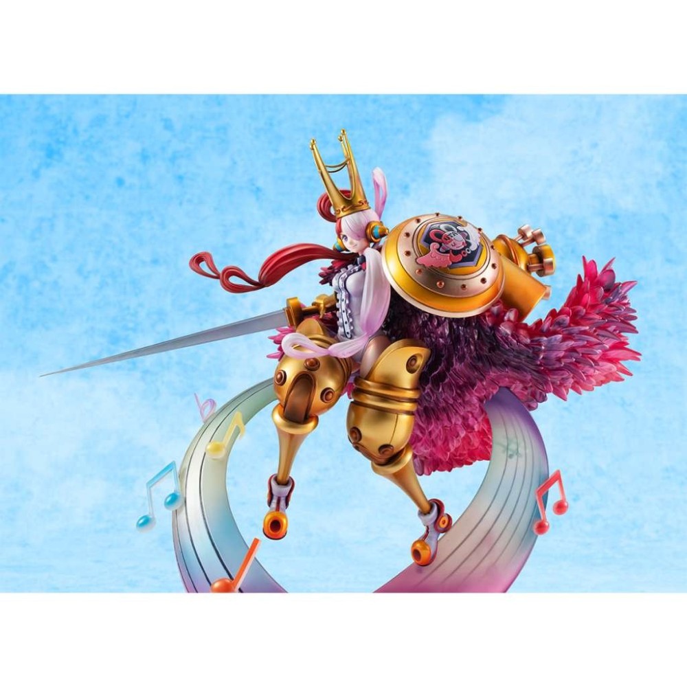 MEGAHOUSE ONE PIECE RED P.O.P. MAXIMUM UTA STATUE FIGURE