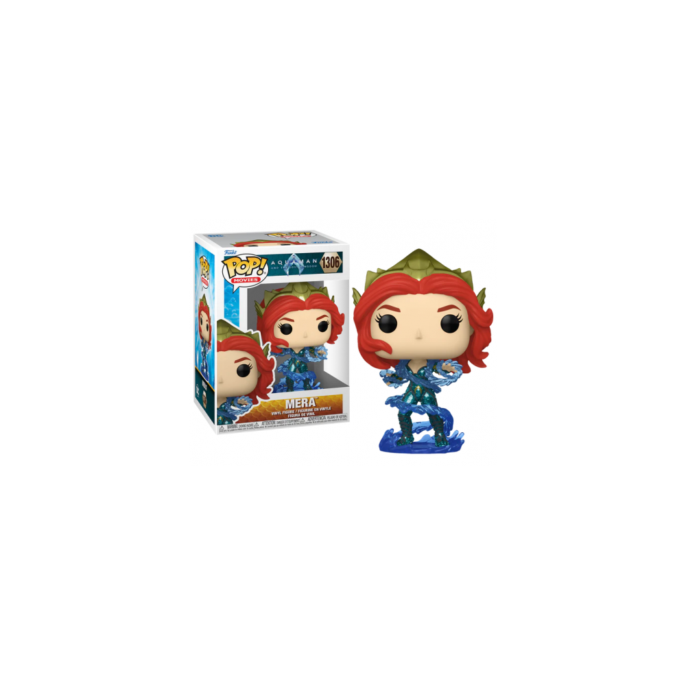 FUNKO FUNKO POP! AQUAMAN AND THE LOST KINGDOM - MERA BOBBLE HEAD KNOCKER FIGURE