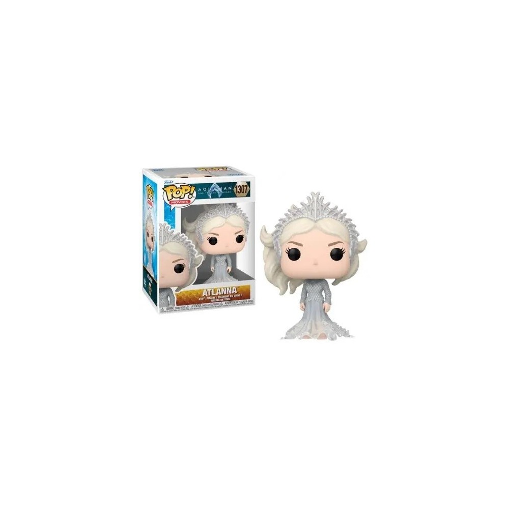 FUNKO FUNKO POP! AQUAMAN AND THE LOST KINGDOM - ATLANNA BOBBLE HEAD KNOCKER FIGURE