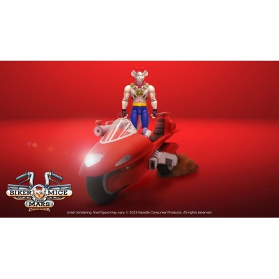NACELLE BIKER MICE FROM MARS VINNIE'S RADICAL ROCKET SLED ACTION FIGURE