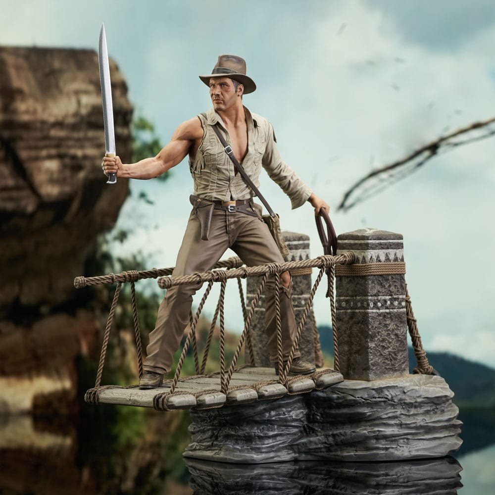DIAMOND SELECT INDIANA JONES AND THE TEMPLE OF DOOM GALLERY STATUE FIGURE
