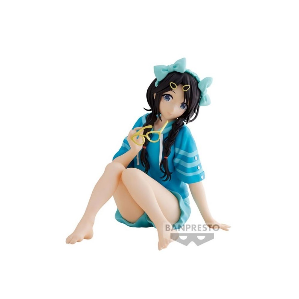 BANPRESTO THE IDOLMASTER YUIKA MITSUMINE RELAX TIME STATUE FIGURE
