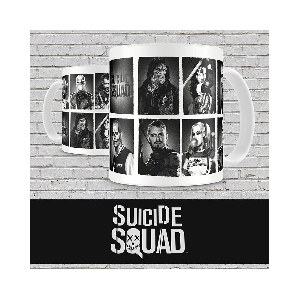 SUICIDE SQUAD CHARACTERS MUG TAZZA IN CERAMICA SD TOYS