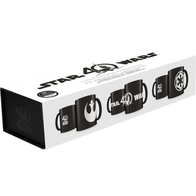 STAR WARS ANNIVERSARY LIMITED EDITION 3X MUG TAZZA IN CERAMICA SD TOYS