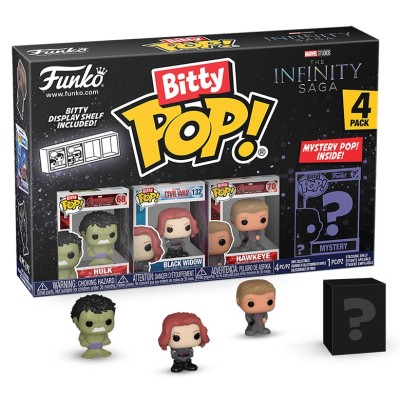 FUNKO BITTY POP! MARVEL THE INFINITY SAGA 4 PACK HULK VINYL MINI FIGURE FUNKO