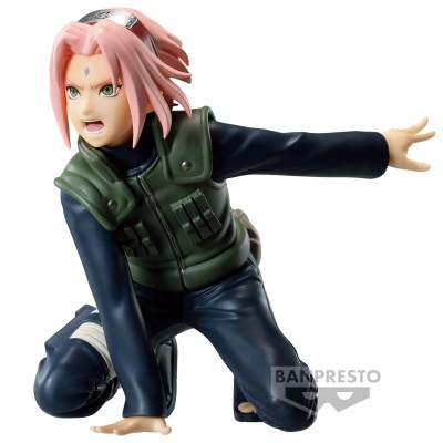 BANPRESTO NARUTO SHIPPUDEN PANEL SPECTACLE HARUNO SAKURA STATUE FIGURE
