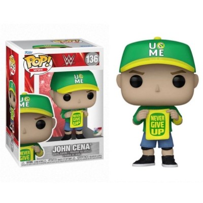FUNKO POP! WWE 136 JOHN CENA BOBBLE HEAD FIGURE FUNKO