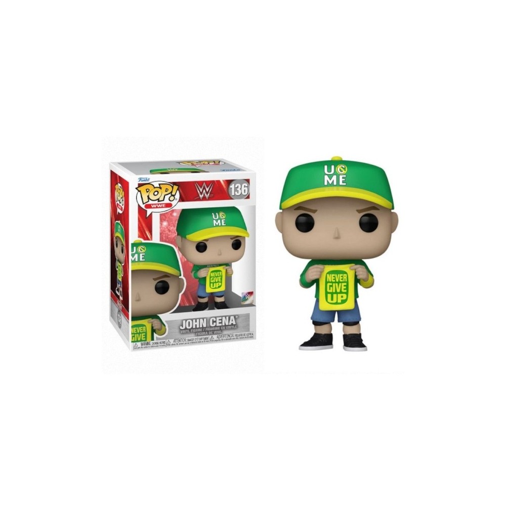 FUNKO POP! WWE 136 JOHN CENA BOBBLE HEAD FIGURE FUNKO