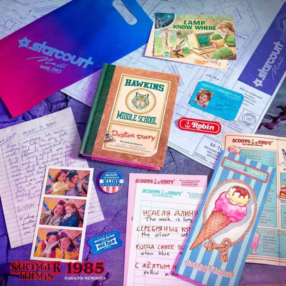 STRANGER THINGS HAWKINGS MEMORIES KIT DOCTOR COLLECTOR