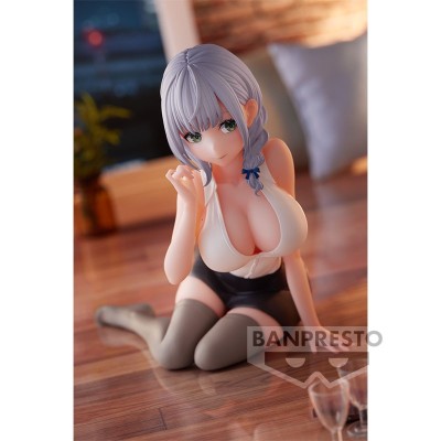 HOLOLIVE PRODUCTION RELAX TIME SHIROGANE NOEL OFFICE STYLE VER STATUA FIGURE BANPRESTO