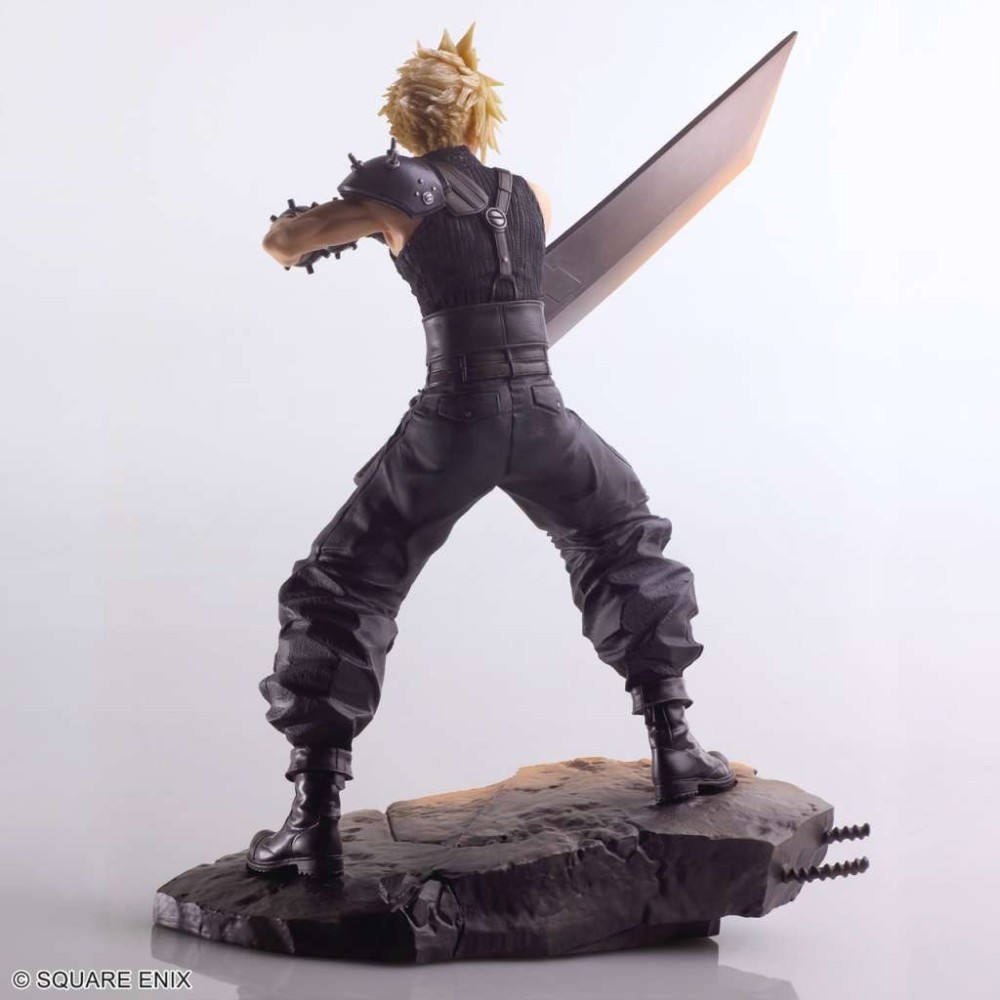 FINAL FANTASY 7 REBIRTH CLOUD STRIFE STATIC ARTS STATUA SQUARE ENIX