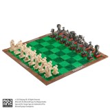 MINECRAFT OVERWORLD HEROES VS HOSTILE MOBS CHESS SET SCACCHIERA NOBLE COLLECTIONS