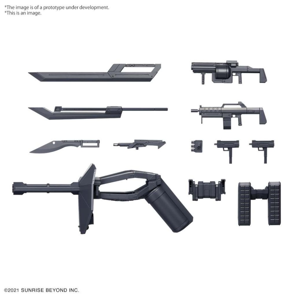 HG AMAIM WARRIOR AT THE BORDERLINE WEAPON SET 2 PER MODEL KIT ACTION FIGURE BANDAI