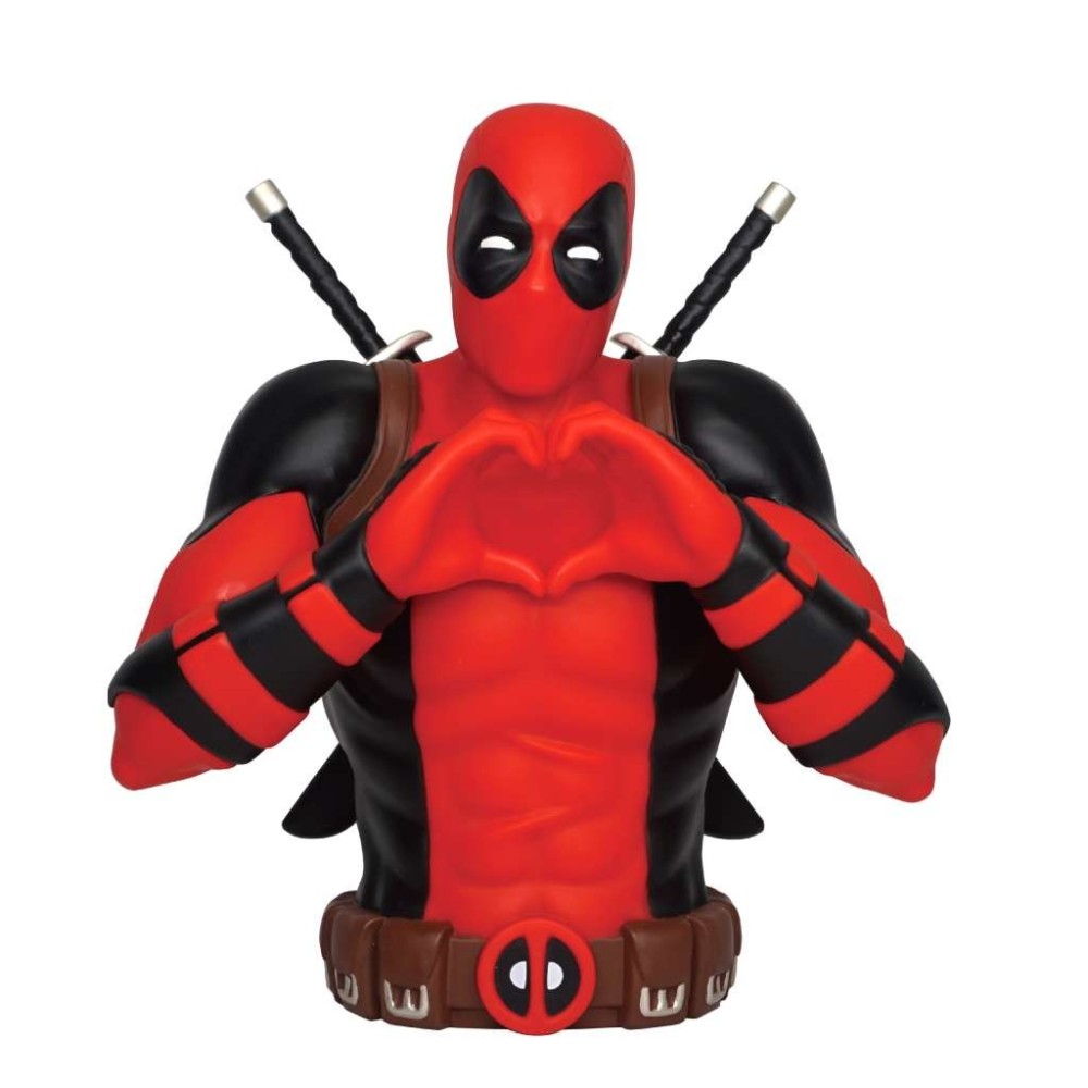 MARVEL DEADPOOL BUST BANK SALVADANAIO MONOGRAM