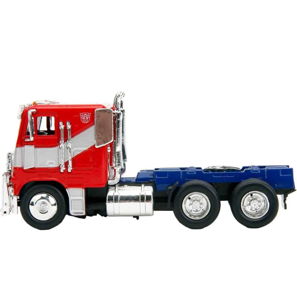 JADA TOYS TRANSFORMERS RISE OF THE BEASTS OPTIMUS PRIME DIE CAST 1/32 MODEL