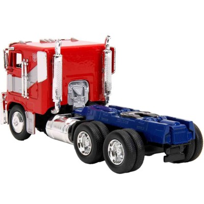 JADA TOYS TRANSFORMERS RISE OF THE BEASTS OPTIMUS PRIME DIE CAST 1/32 MODEL