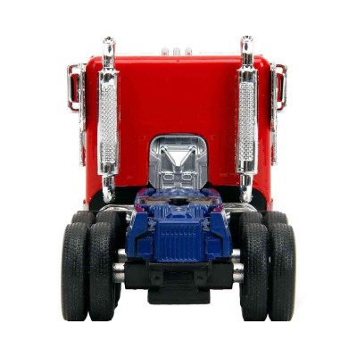 JADA TOYS TRANSFORMERS RISE OF THE BEASTS OPTIMUS PRIME DIE CAST 1/32 MODEL