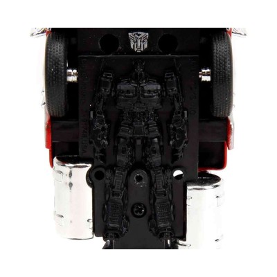 JADA TOYS TRANSFORMERS RISE OF THE BEASTS OPTIMUS PRIME DIE CAST 1/32 MODEL