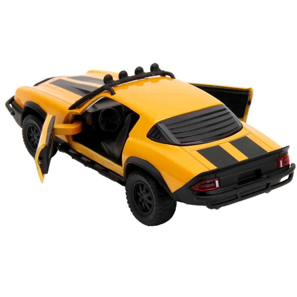 JADA TOYS TRANSFORMERS RISE OF THE BEASTS BUMBLEBEE 1977 CHEVROLET CAMARO DIE CAST 1/32 MODEL